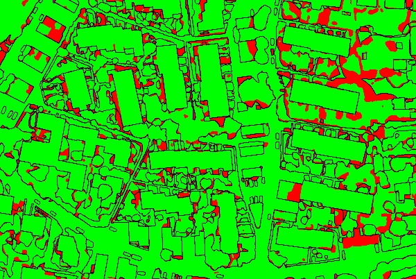 red/green image