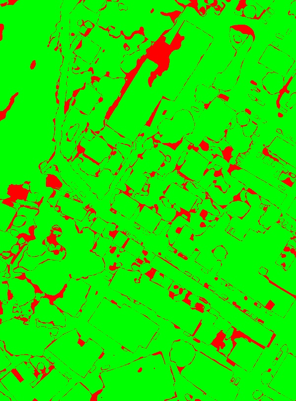 red/green image