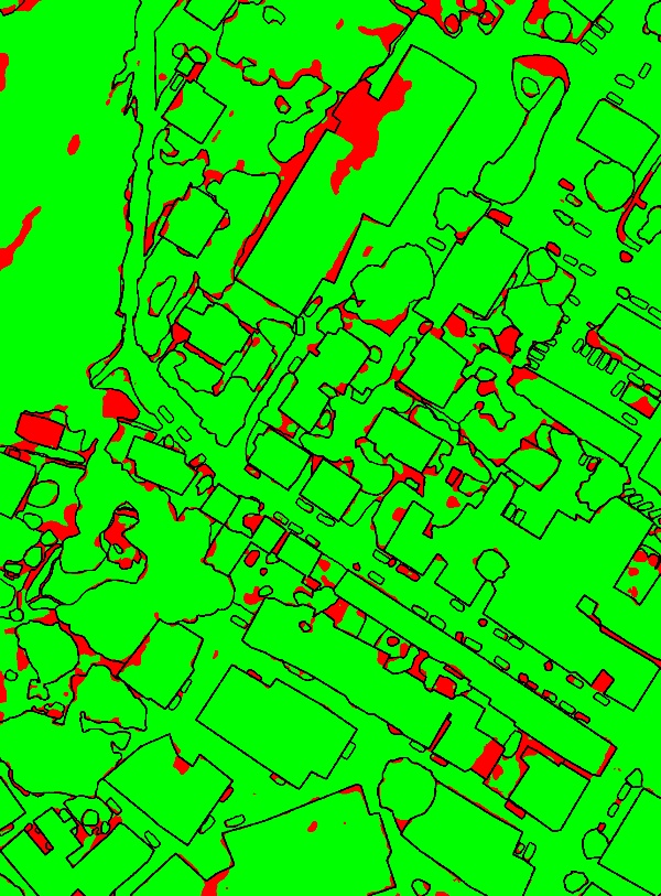red/green image