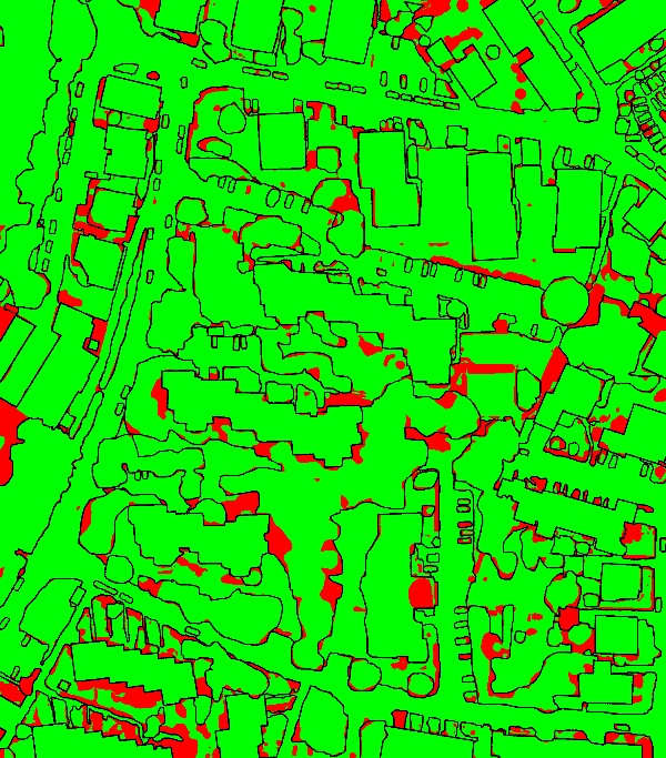 red/green image