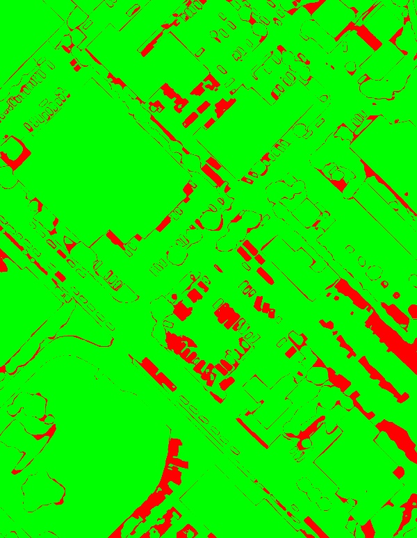 red/green image