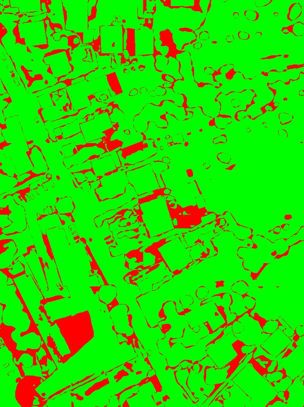 red/green image