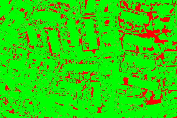 red/green image