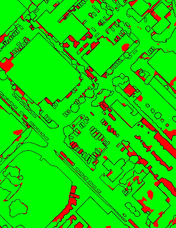 red/green image
