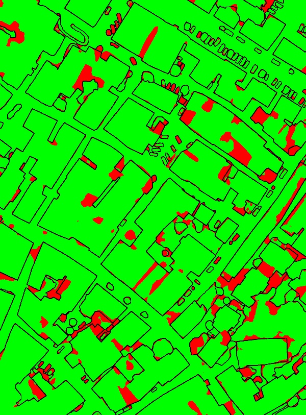 red/green image