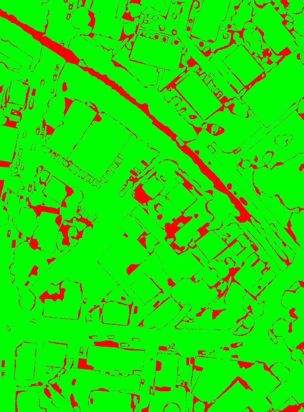 red/green image