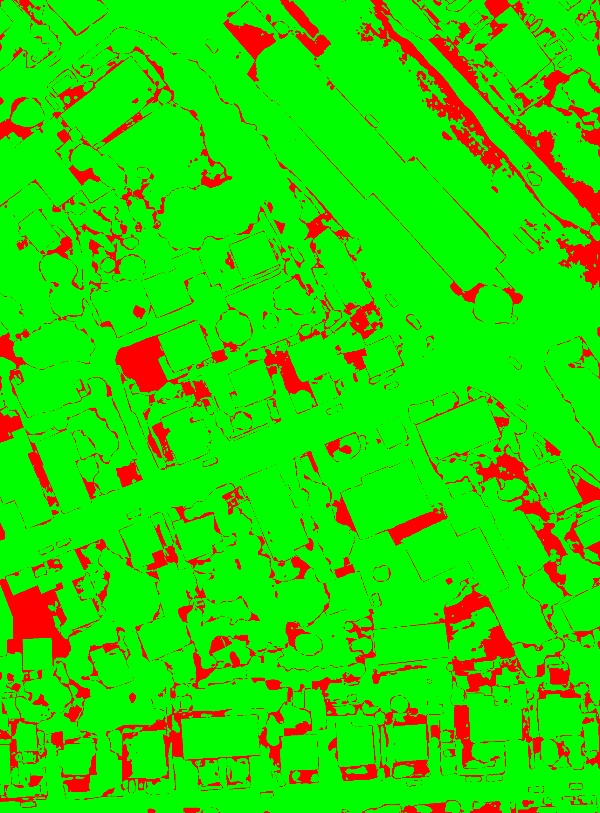 red/green image