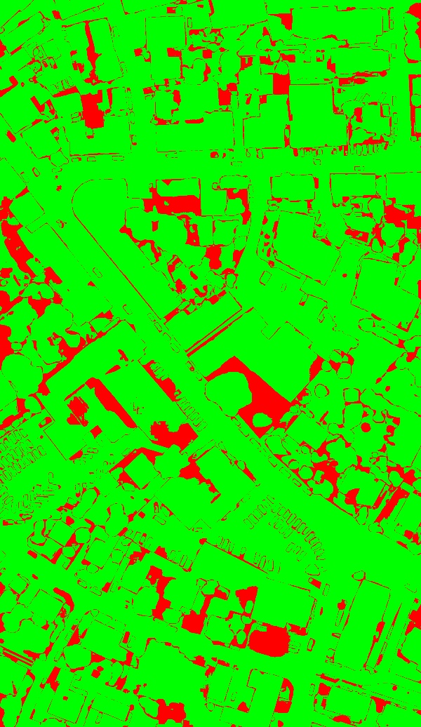 red/green image