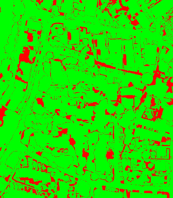red/green image