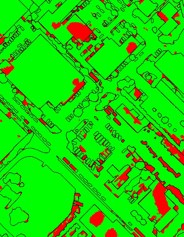 red/green image
