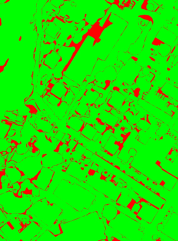 red/green image