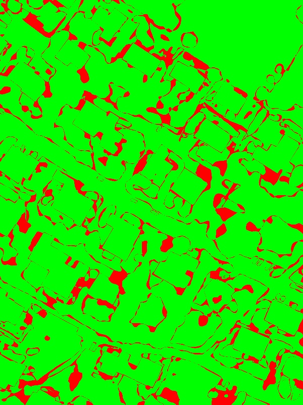red/green image