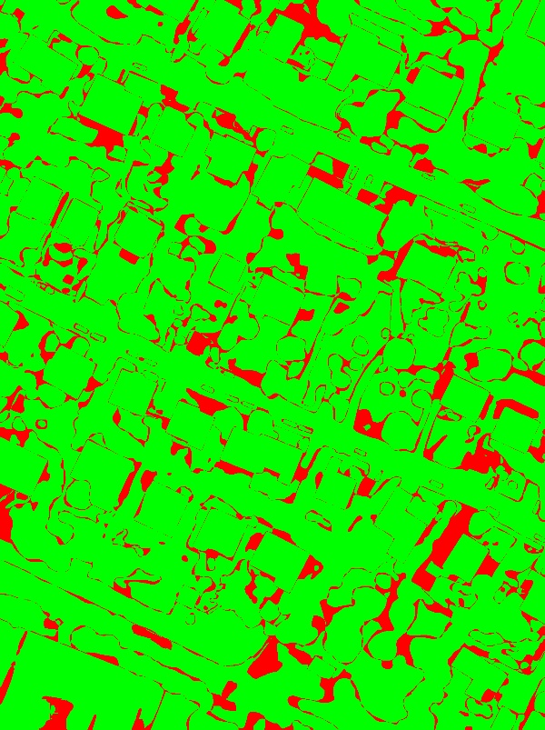 red/green image