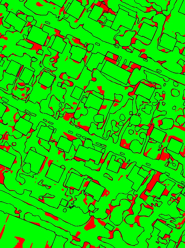 red/green image