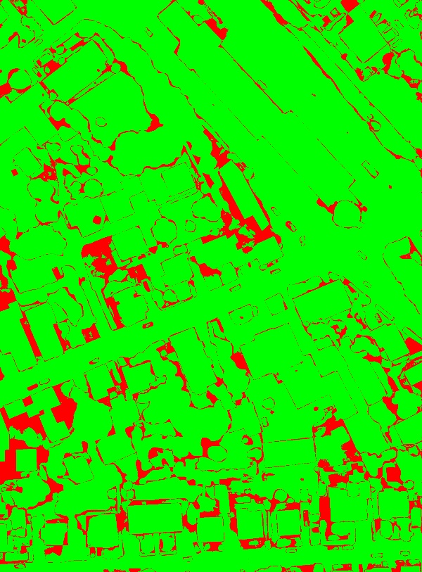 red/green image