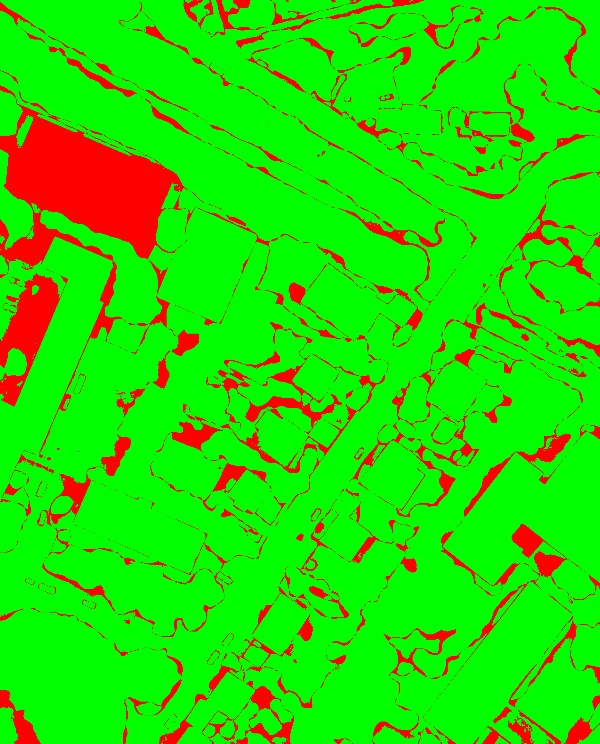 red/green image