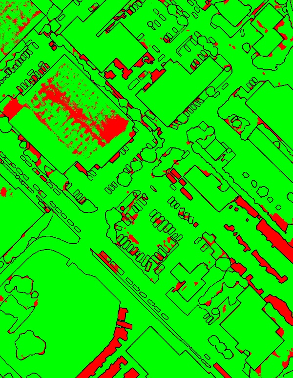red/green image