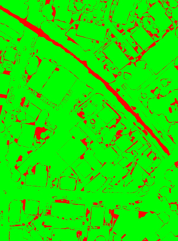 red/green image