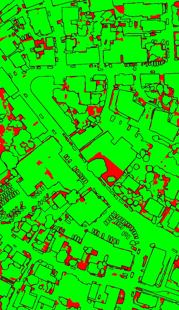 red/green image