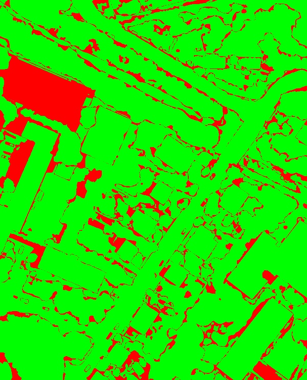 red/green image