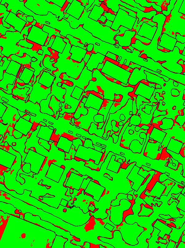red/green image