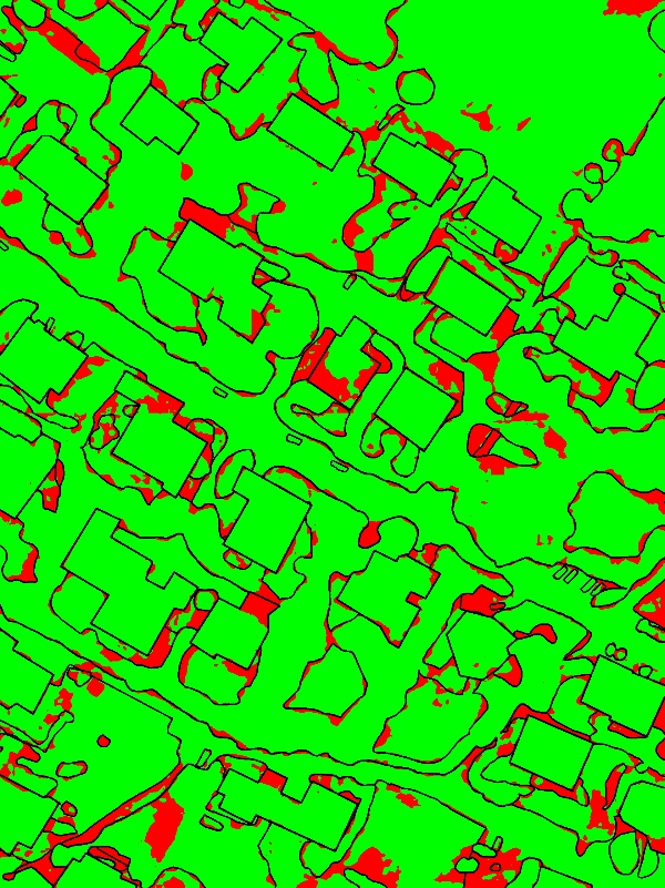 red/green image