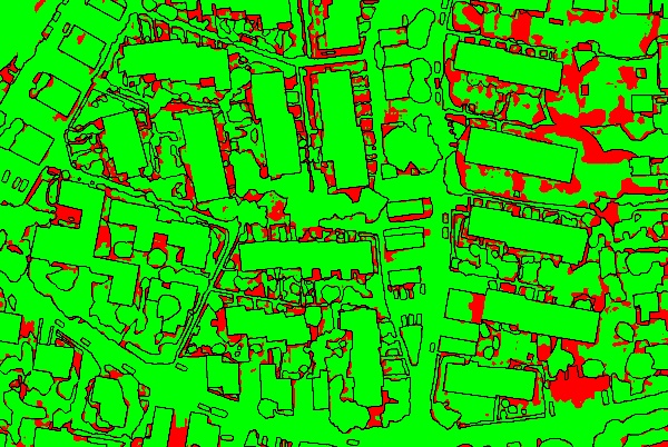 red/green image