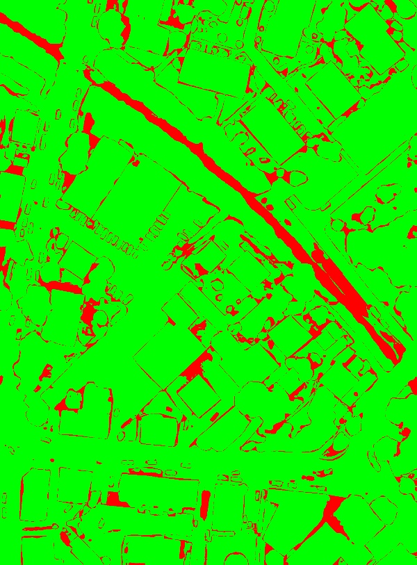 red/green image