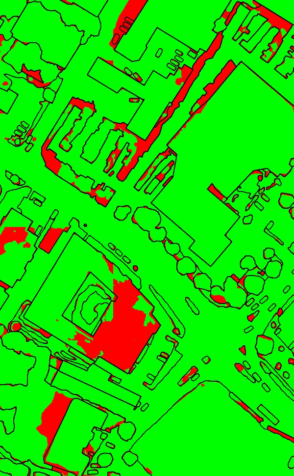 red/green image