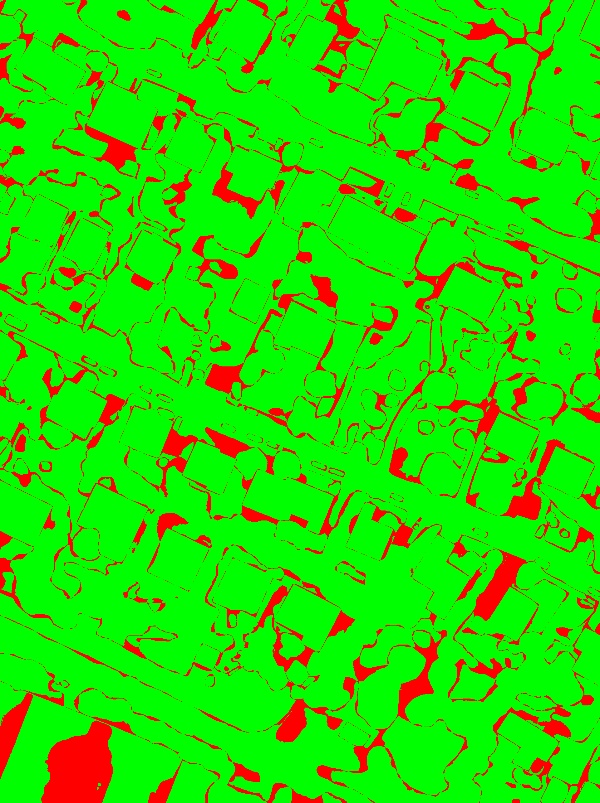 red/green image