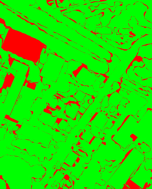 red/green image