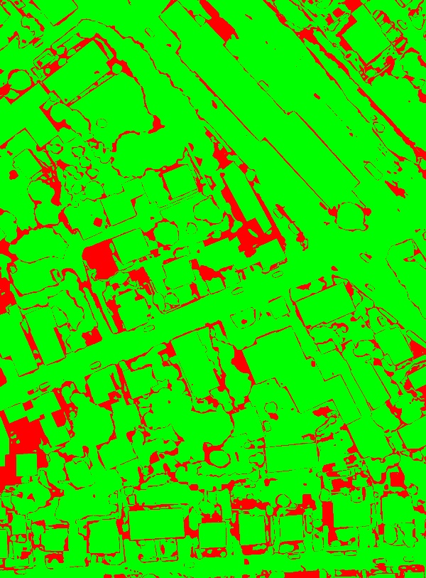 red/green image