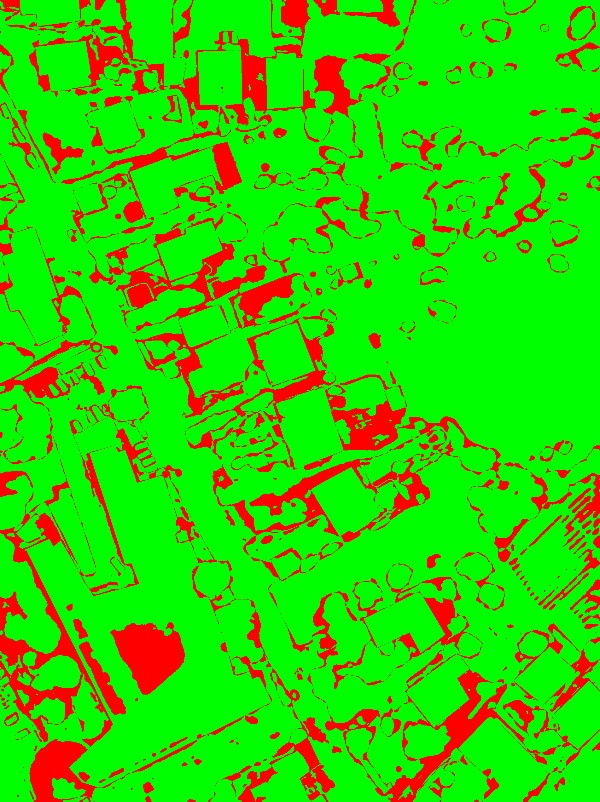 red/green image