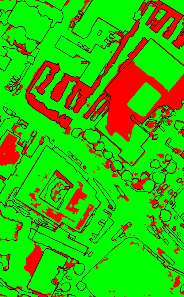 red/green image