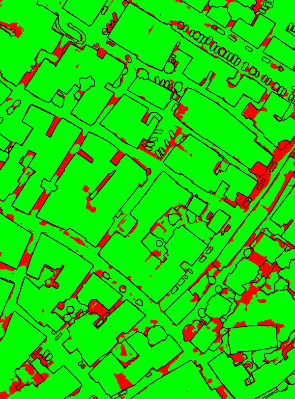 red/green image