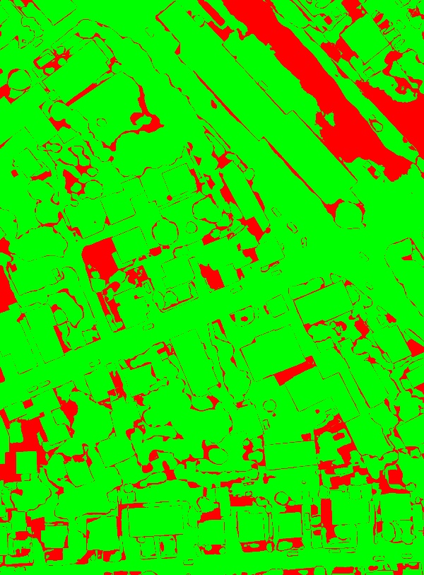 red/green image