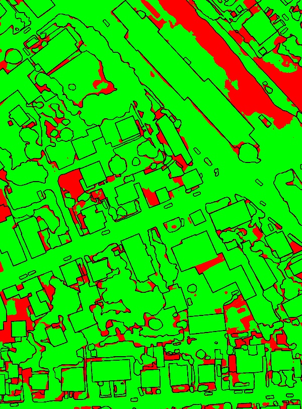 red/green image
