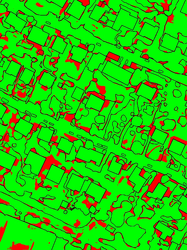 red/green image