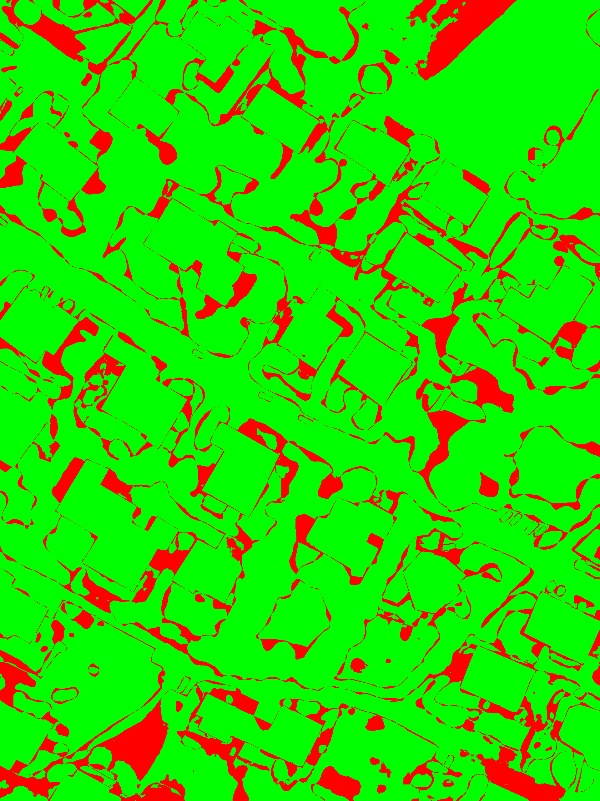 red/green image