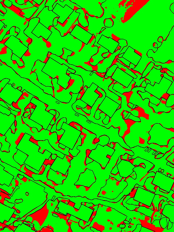 red/green image