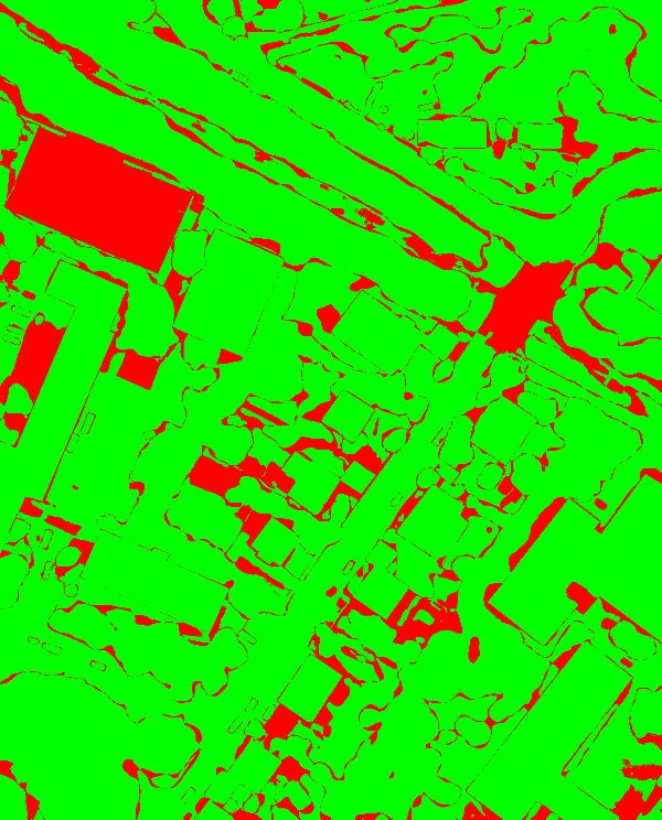 red/green image