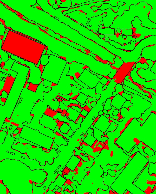red/green image