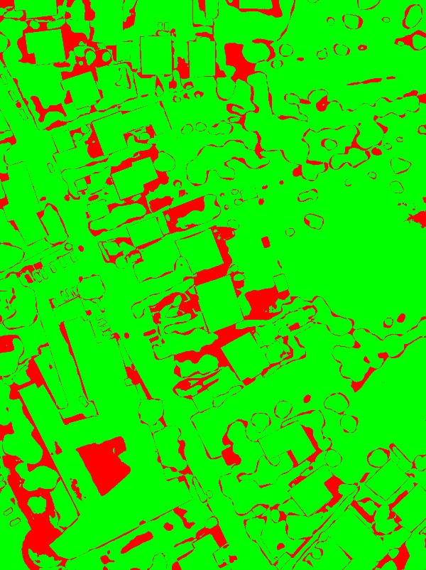 red/green image