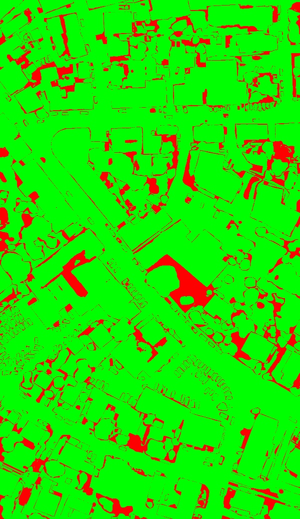 red/green image
