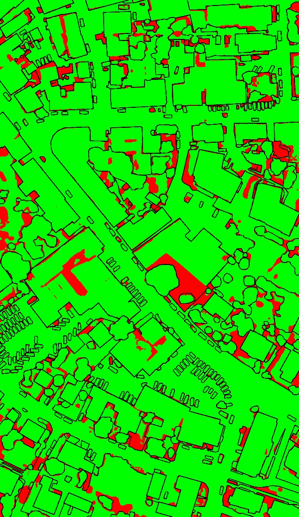 red/green image