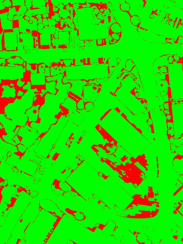 red/green image