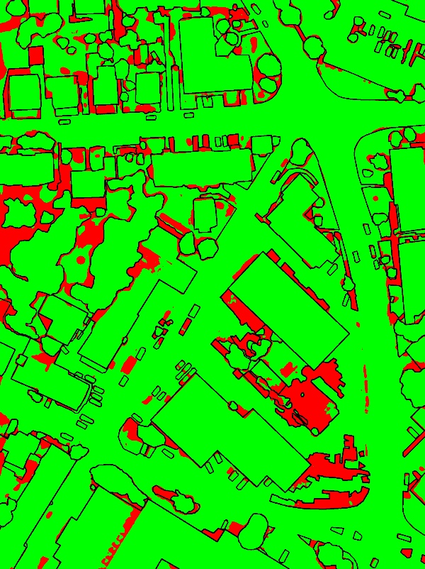 red/green image