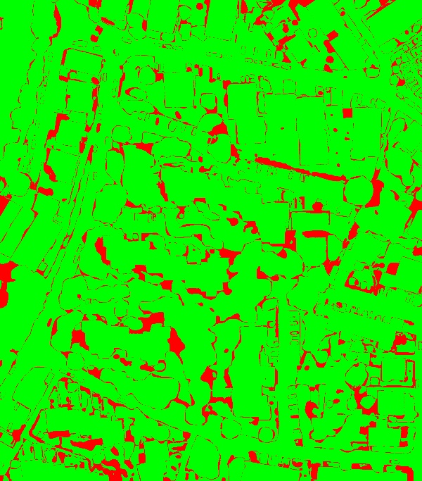 red/green image