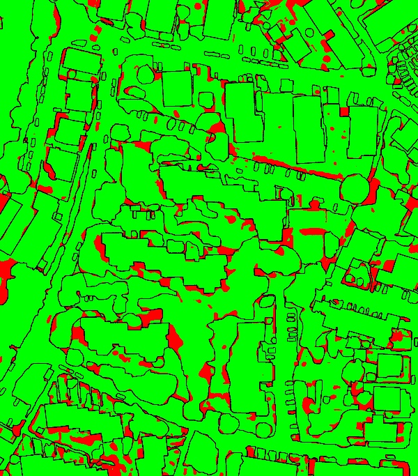 red/green image