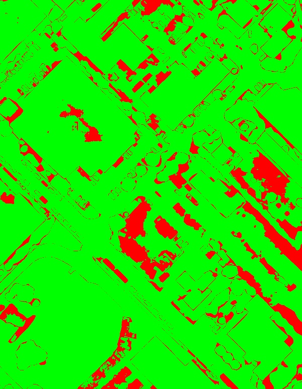 red/green image